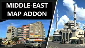 ETS2 Mod: Middle East Map Addon V2.73 1.53 (Featured)