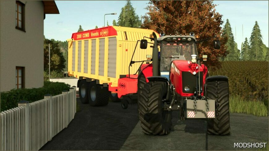 FS25 Massey Ferguson Tractor Mod: 7400 Series Edit (Featured)