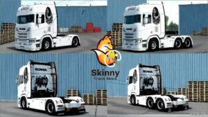 ETS2 Scania Mod: Skins Scania R 2016 Peakyblinders (Featured)