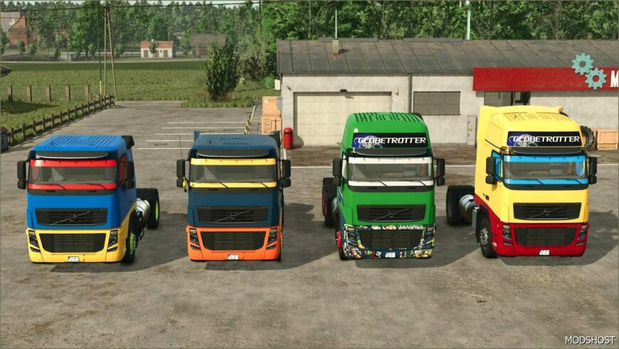 FS25 Volvo Mod: FH 2019 Truck & Trailers (Featured)