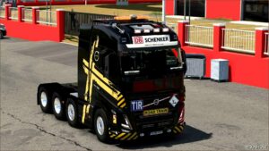 ETS2 Volvo Part Mod: DB Schenker Lightbox Volvo FH 2022 08 01 2024 1.53 (Featured)