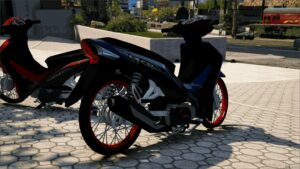 GTA 5 Honda Vehicle Mod: Wave110i 2019 ADD on / Template (Image #4)