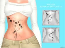 Sims 4 Female Mod: Random Tattoos 53 (Featured)