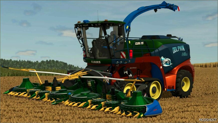 FS25 Claas Harvester Mod: Jaguar 990 & Evion 450 Dolphin Edition (Featured)