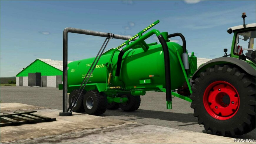 FS25 Trailer Mod: Barrel Mzhu 20 (Featured)