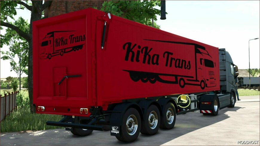 FS25 Trailer Mod: Krampe SKS 30 Kika Trans V1.2 (Featured)