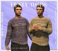 GTA 5 Player Mod: Crew Neck Sweater for MP Male (Featured)