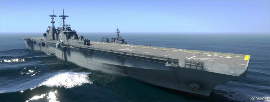 GTA 5 Aircraft Mod: USS Louie Fleet ADD on SP / Fivem (Featured)