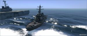 GTA 5 Aircraft Mod: USS Louie Fleet ADD on SP / Fivem (Image #2)