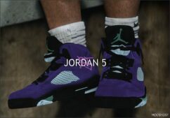 GTA 5 Player Mod: Jordan 5’s for MP Male V1.1 (Image #6)