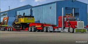 ATS Trailer Mod: Etnyre Black Hawk Lowboy V4.2.2 1.53 (Featured)