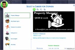 Sims 4 Mod: Steadyjobs (A SET of 25 ONE Level Careers) (Image #20)