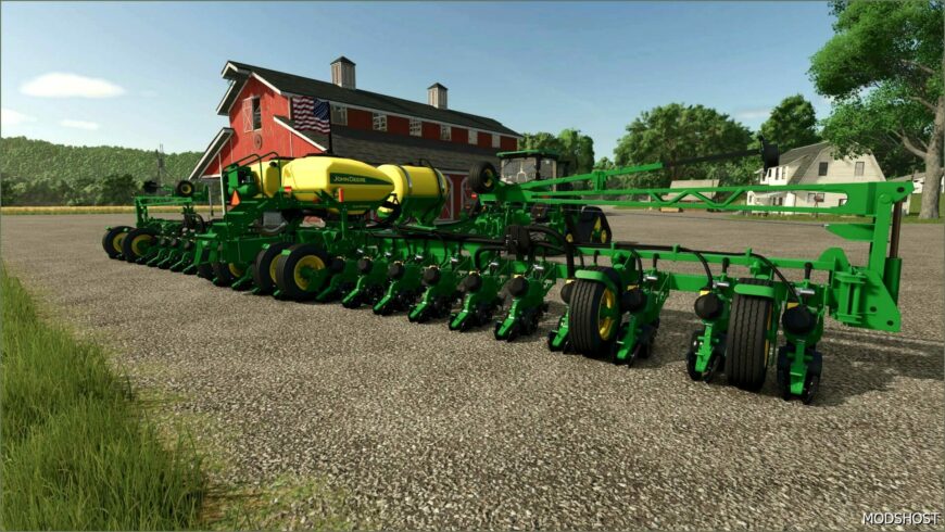 FS25 John Deere Tractor Mod: 1775NT with Fertilizer (Featured)