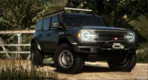 GTA 5 Ford Vehicle Mod: 2023 Ford Bronco Unmarked (Featured)