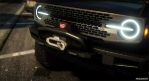 GTA 5 Ford Vehicle Mod: 2023 Ford Bronco Unmarked (Image #4)