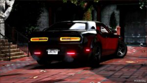 GTA 5 Dodge Vehicle Mod: 2018 Dodge Challenger SRT Demon B&B (Image #2)