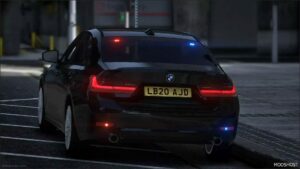 GTA 5 BMW Vehicle Mod: 3 Series G20 Unmarked (Image #2)