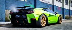 GTA 5 Lamborghini Vehicle Mod: Temerario Bodykit (Image #2)