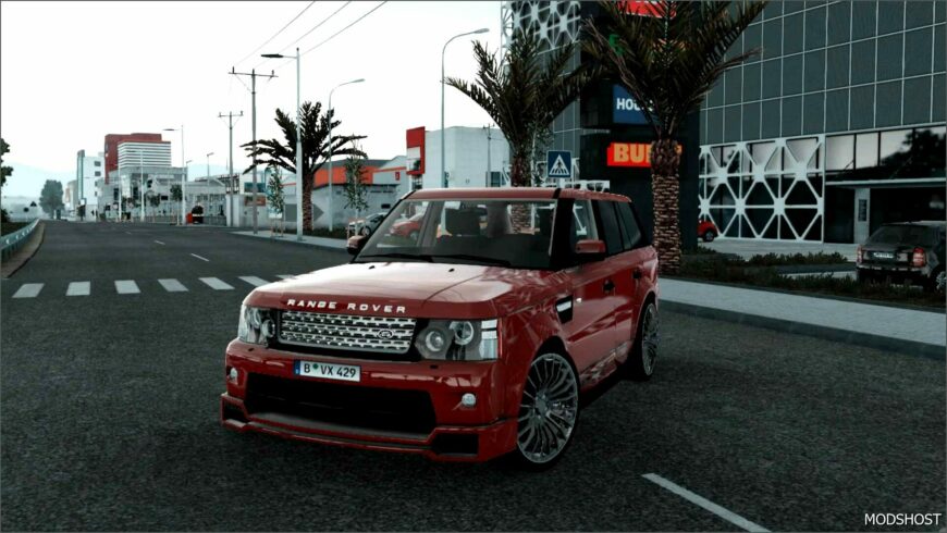 ETS2 Car Mod: Range Rover Sport 2012 V1.6 1.53 (Featured)