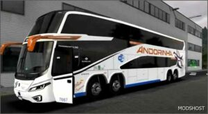 ETS2 Volvo Mod: Busscar Panoramico NB1 DD 8×4 Volvo 1.53 (Featured)