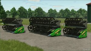 FS25 Harvester Mod: Cressoni Schneidwerk Pack (Image #2)