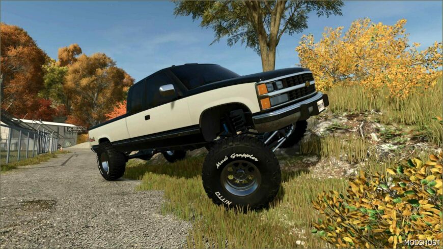 FS25 Car Mod: 1990 Chevy K2500 (Featured)