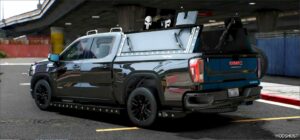 GTA 5 Vehicle Mod: 2021 GMC Sierra 1500 Armored (Image #2)