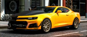 GTA 5 Chevrolet Vehicle Mod: 2017 Chevrolet Camaro ZL1 DRE (Featured)