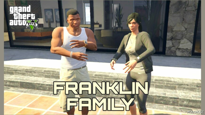 GTA 5 Script Mod: Franklin Family Mod (Featured)