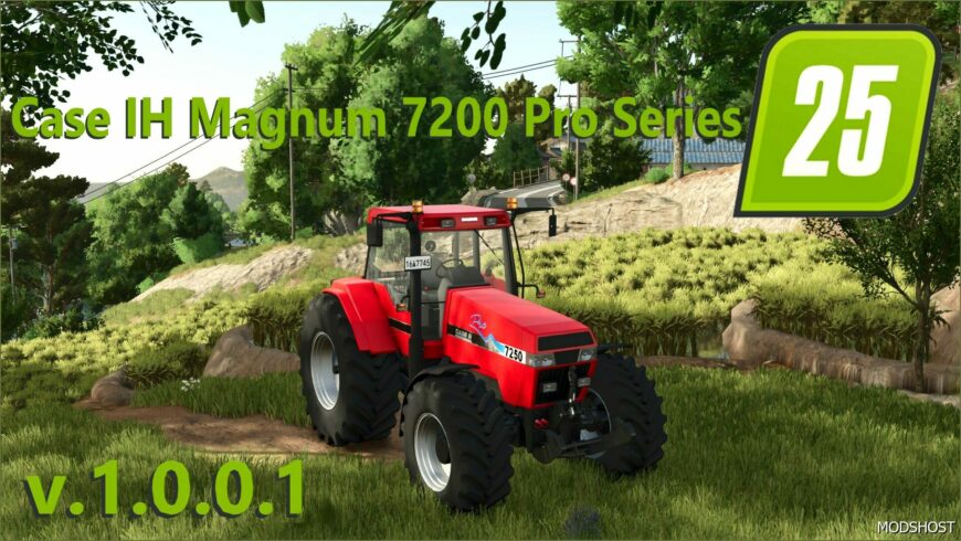 FS25 Case IH Tractor Mod: Magnum 7200 PRO Series V1.0.0.1 (Featured)