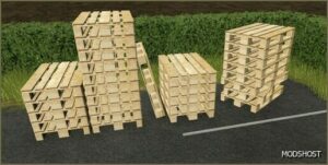 FS25 Placeable Mod: Euro Pallets (Featured)