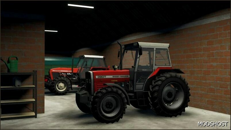 FS25 Massey Ferguson Tractor Mod: 390T Hiline+ (Featured)