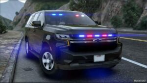 GTA 5 Chevrolet Vehicle Mod: 2021 Chevrolet Tahoe Unmarked (Image #2)