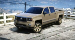 GTA 5 Vehicle Mod: Declasse Brutus Pick up Edition (Image #5)