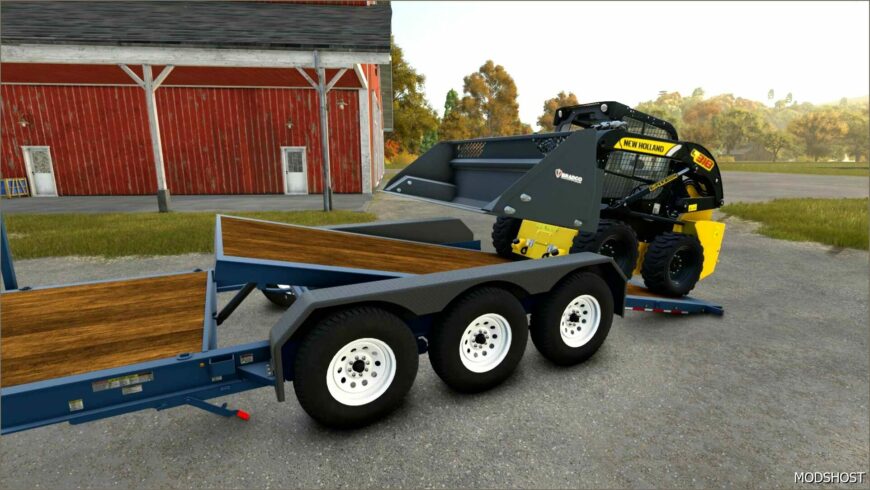 FS25 Trailer Mod: Diamond C HDT Tilt Deck (Featured)