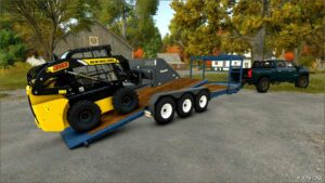 FS25 Trailer Mod: Diamond C HDT Tilt Deck (Image #3)