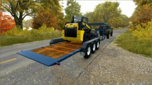 FS25 Trailer Mod: Diamond C HDT Tilt Deck (Image #4)