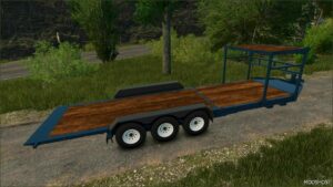 FS25 Trailer Mod: Diamond C HDT Tilt Deck (Image #5)