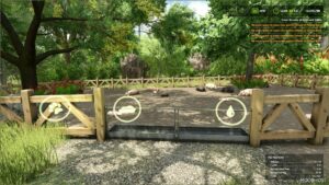 FS25 Building Mod: Small PIG Pasture with Wooden Fence Autowater V4.2 (Image #2)