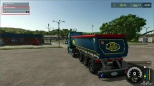 FS25 Trailer Mod: Meiller Half Tube Tipper V1.1 (Image #2)