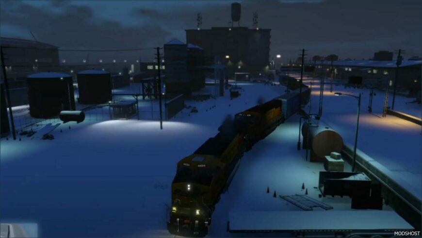 GTA 5 Mod: Train Route Docks V0.1 (Featured)