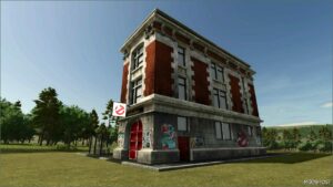 FS25 Building Mod: Ghostbusters Firehouse (Image #4)