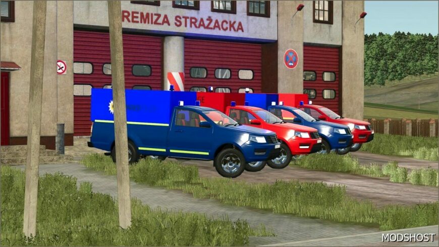 FS25 Vehicle Mod: Kdow Emergency Services (Featured)