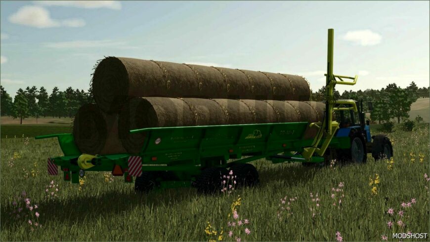 FS25 Trailer Mod: TP 10 Bobruiskagromash (Featured)