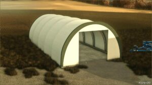 FS25 Building Mod: Cylindrical Fabric Shed (Image #2)