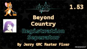 ETS2 Map Mod: Beyond Country Registration Seperator (Featured)