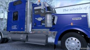 ATS Kenworth Mod: OL’ Blue Skin for Kenworth W900 (Image #2)