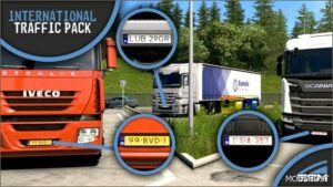 ETS2 International Mod: Traffic Pack by Elitesquad Modz Vanilla Edition V1.1 (Featured)