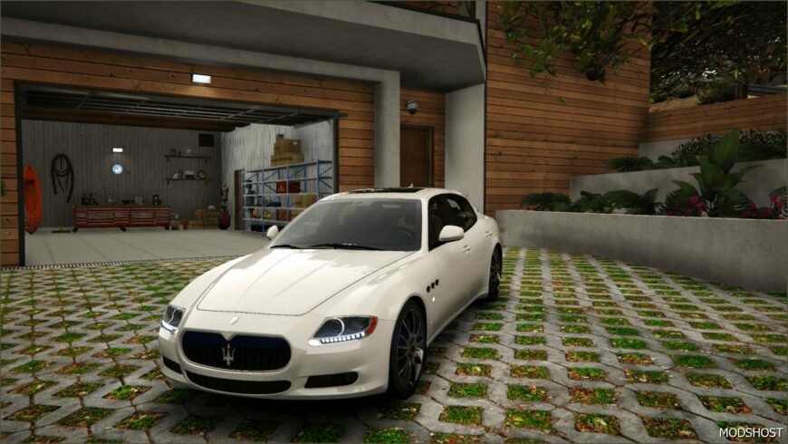 GTA 5 Maserati Vehicle Mod: Quattroporte GTS ADD ON (Featured)