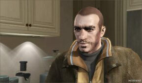 GTA 5 Player Mod: Gtav MP Niko Bellic to Micheal (Image #2)